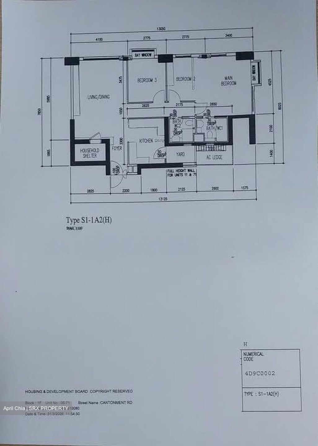 Blk 1 The Pinnacle@Duxton (Bukit Merah), HDB 4 Rooms #557824951